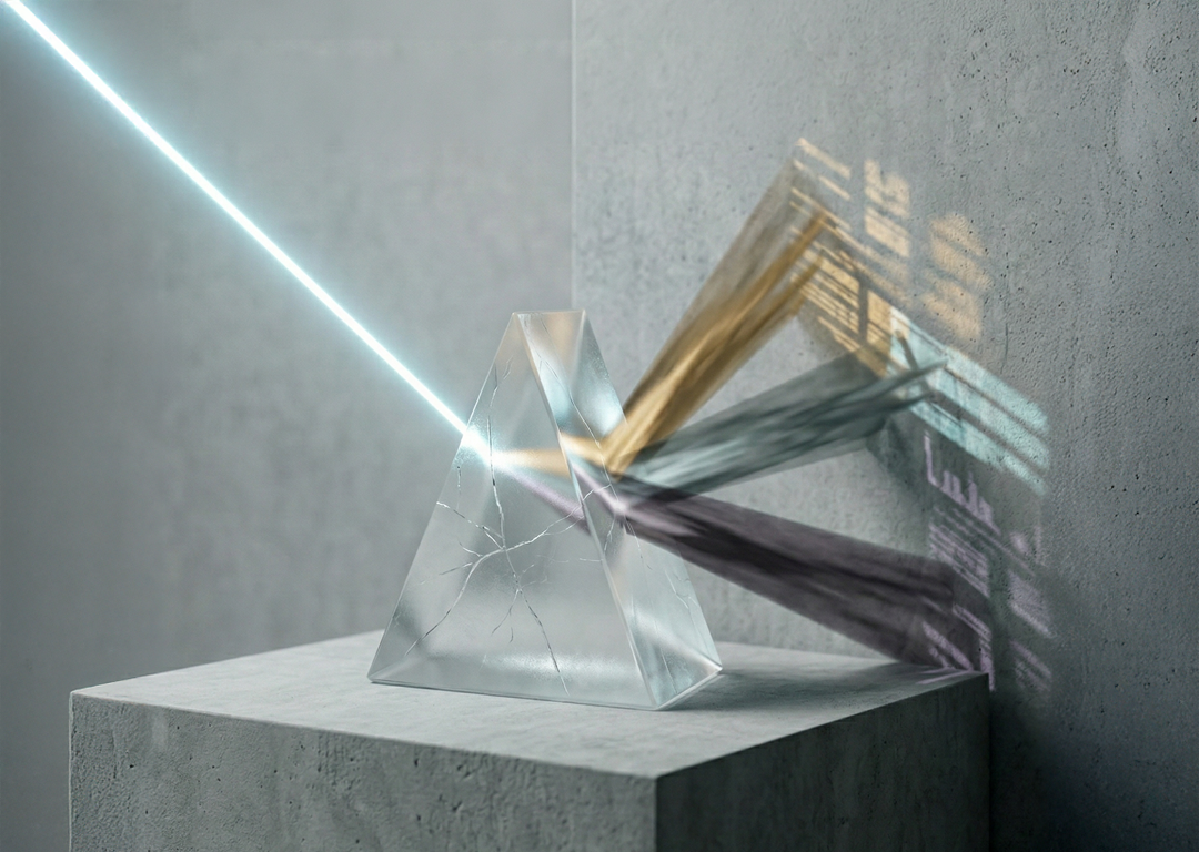 三界分裂品牌認知落差示意圖